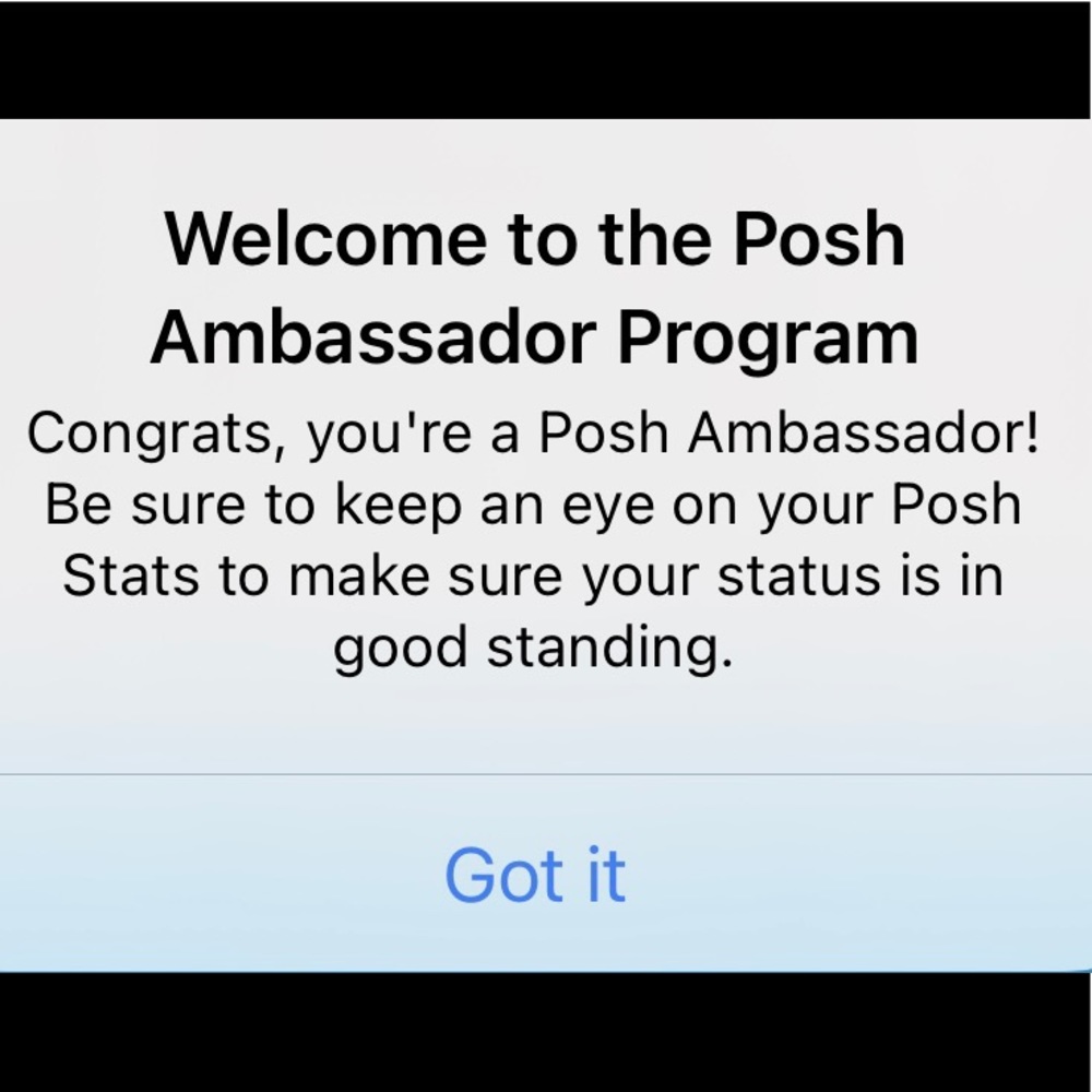 IM A POSH AMBASSADOR‼️🥳🥰💫💓⚡️🤩👏🏽💲